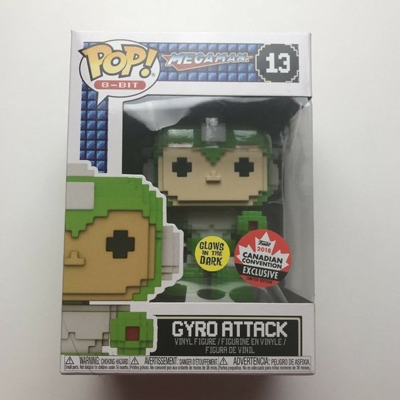 Funko Other - Funko Pop 8-Bit Megaman Gyro Attack